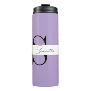 Garrafa Térmica Tumbler Térmico Personalizado Roxo Elegante