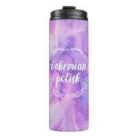Tumbler térmico polonês do Bohemian