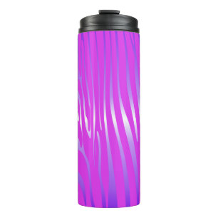 Garrafa Térmica Tumbler Térmico Rosa Zistia Zebra
