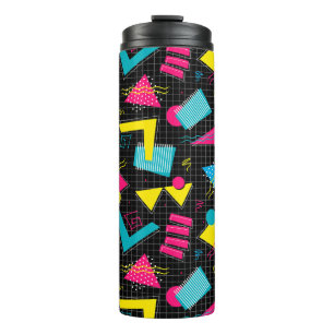 Garrafa Térmica Tumbler térmico Tumbler com padrão retroativo 80