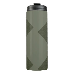 Garrafa Térmica Tumbler térmico verde do Moss personalizado