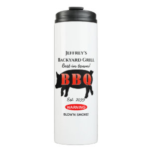 Garrafa Térmica Tumbler Tumbler Para O CHURRASCO Do Quintal