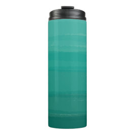 Garrafa Térmica Tumbler verde de Ombre