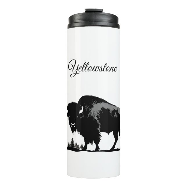 Garrafa Térmica Tumbler-Yellowstone Buffalo (Frente)