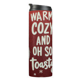 Garrafa Térmica Tumblr Gnome de Natal Aconchegante – Presente Quen