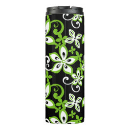 GARRAFA TÉRMICA TUMBO TÉRMICO DO HAWAII AZUL (PRETO/LIMÃO)