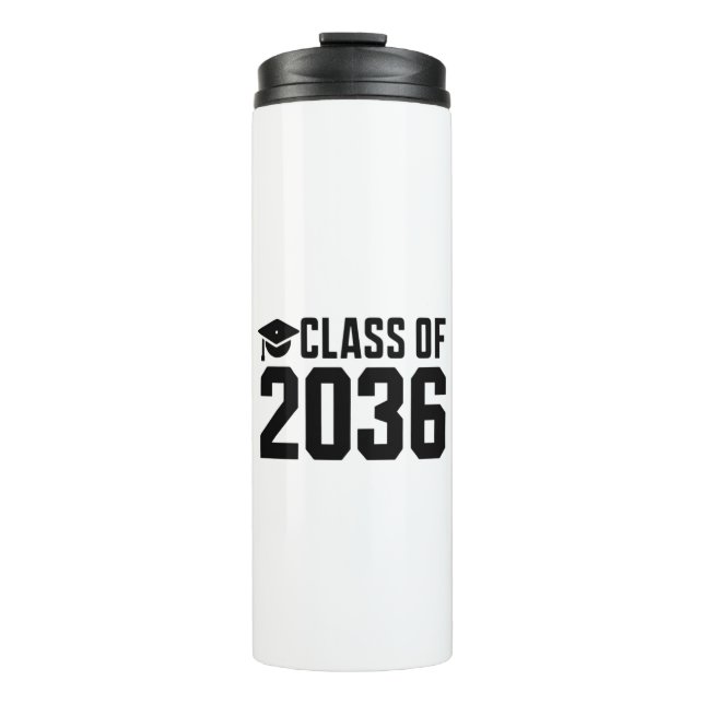 Garrafa Térmica Turma De 2036 Cresça Comigo Volta às Aulas (Frente)