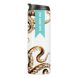 Garrafa Térmica Turquesa do Tumbler Lula
