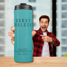 Turquesa Teal Turquesa Vegan Personalizada