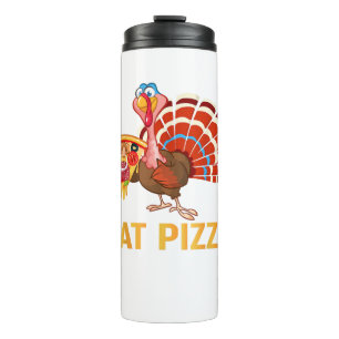 Garrafa Térmica TURQUIA COME PIZZA Camisa Adulto Vegan Crianças En