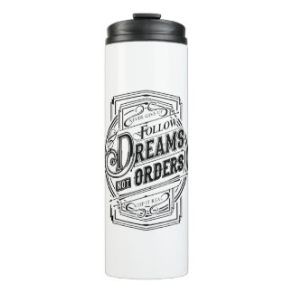 Garrafa Térmica Typografie-Spruch