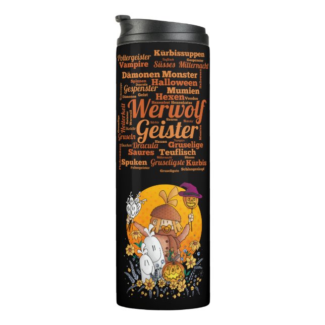 Garrafa Térmica Ugo - Halloween / Thermosbecher (Rotação à direita)