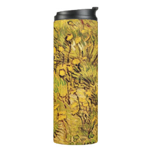 Garrafa Térmica Um Campo de Flores Amarelas por Vincent van Gogh