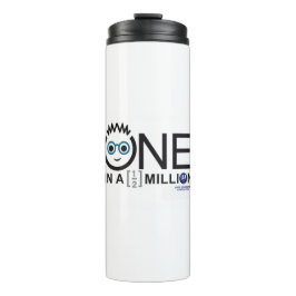 Garrafa Térmica Um em um logotipo de meio milhão - Tumbler de café