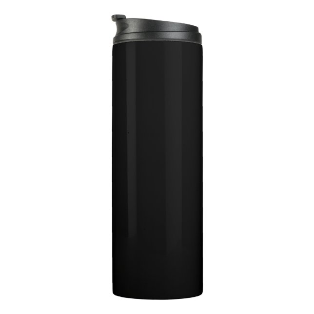 Garrafa Térmica Um fundo texturizado preto escuro contínuo (Rotação à direita)