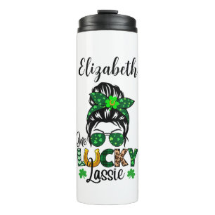 Garrafa Térmica Um Lassivo Sortudo Com Nome Tumbler Térmico