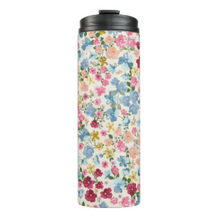 Garrafa Térmica Um padrão perfeito para o prado de verão. Planta