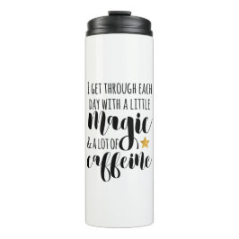 Garrafa Térmica Um pouco de magia e muito café