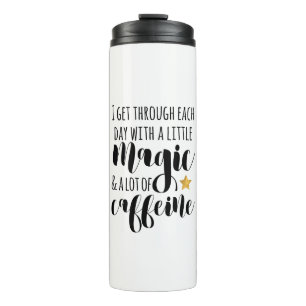 Garrafa Térmica Um pouco de magia e muito café