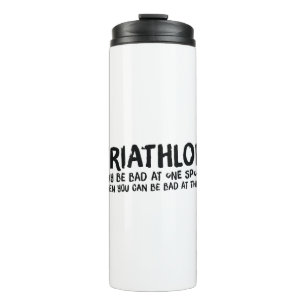 Garrafa Térmica Um presente Triathlon excelente para seu amigo ou 