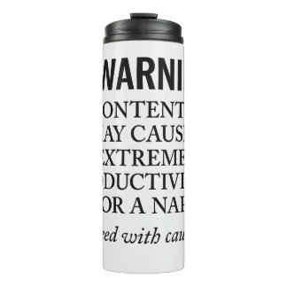 Garrafa Térmica Um Sip para Foco, Um Sip para Daydrey!