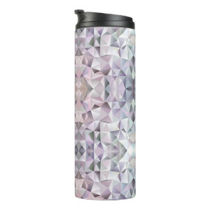 Garrafa Térmica Uma caneca alta para viagem com tampa preta