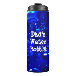 Garrafa Térmica Uma Galáxia Meteorológica Negra e Azul de Água