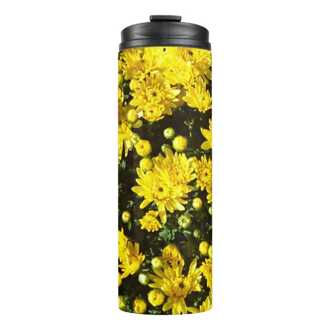 Garrafa Térmica Uma multidão de Mães amarelas (Frente)