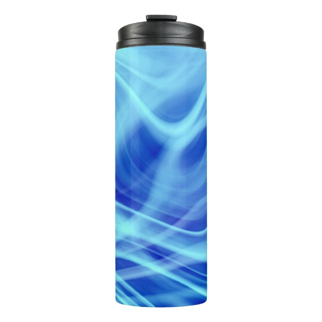 Garrafa Térmica Uma Névoa Azul Mística (Frente)