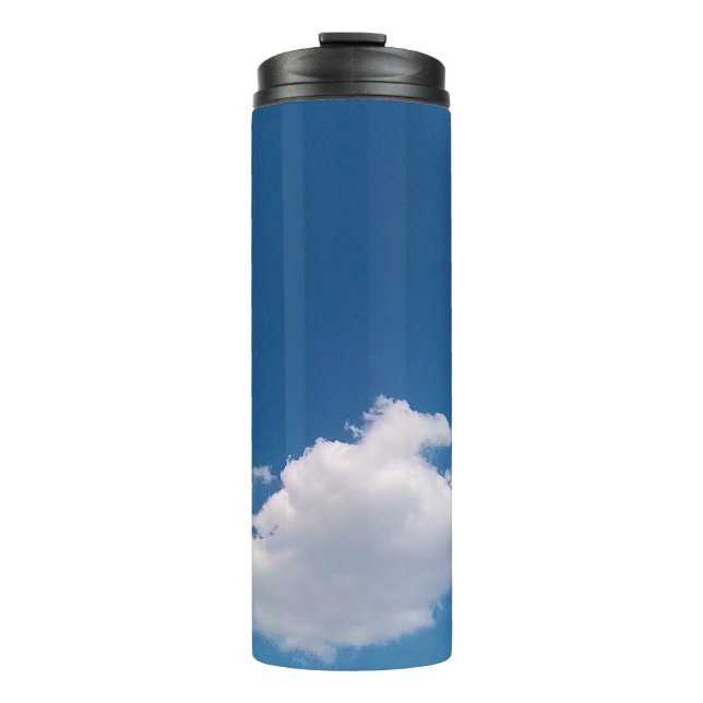 Garrafa Térmica Uma nuvem simples (Frente)