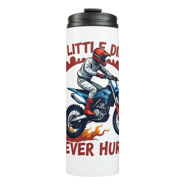 Garrafa Térmica Uma Pequena Sujeira Nunca Machuca (Frente)