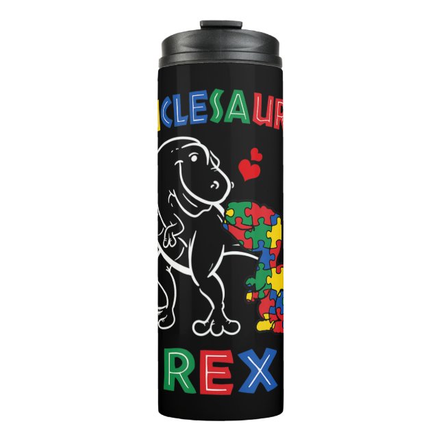 Garrafa Térmica Unclesaurus Rex - Perfeito para tio ou tito que (Frente)
