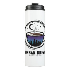 Garrafa Térmica Urban Brew City Skyline Coffee