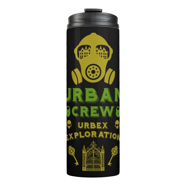 Garrafa Térmica Urbex de Exploração Urbana (Frente)