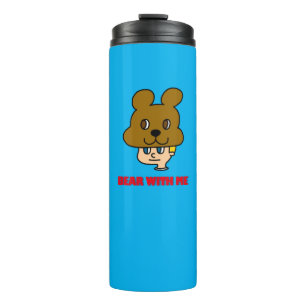Garrafa Térmica Urso comigo Tumbler Térmico