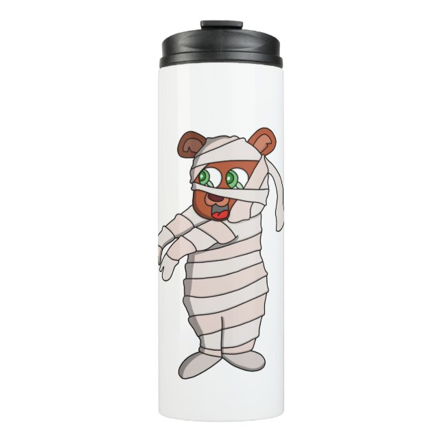 Garrafa Térmica Urso da múmia (Frente)