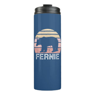 Garrafa Térmica Urso Retro Fernie British Columbia