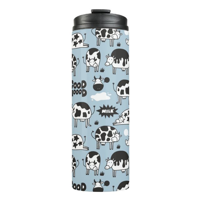 Garrafa Térmica Vaca e leite (Frente)