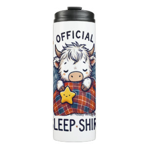 Garrafa Térmica Vaca Highland, Sono Oficial