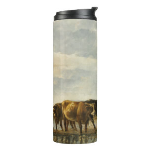 Garrafa Térmica Vacas num Rio Aelbert Cuyp