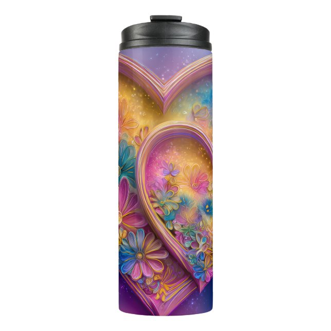 Garrafa Térmica Valentine’s Day Mug | Romantic, Cute &Heartwarming (Frente)