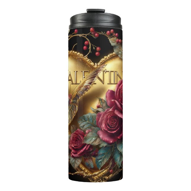 Garrafa Térmica Valentine’s Day Mug | Romantic, Cute &Heartwarming (Frente)