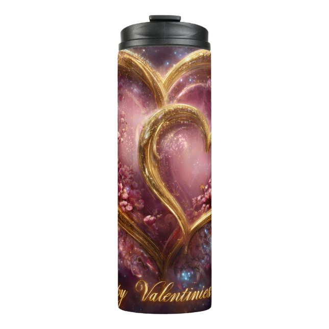 Garrafa Térmica Valentine’s Day Mug | Romantic, Cute &Heartwarming (Frente)