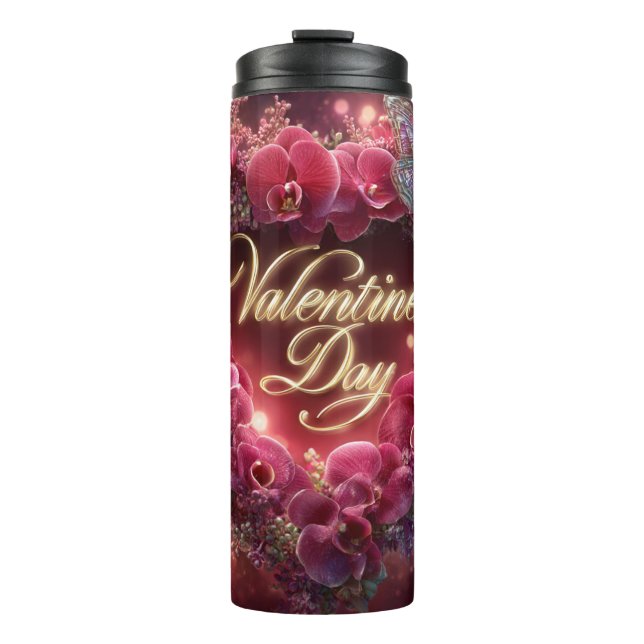 Garrafa Térmica Valentine’s Day Mug | Romantic, Cute &Heartwarming (Frente)