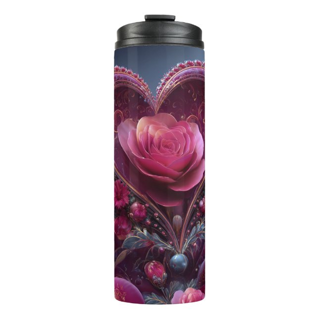 Garrafa Térmica Valentine’s Day Mug | Romantic, Cute &Heartwarming (Frente)