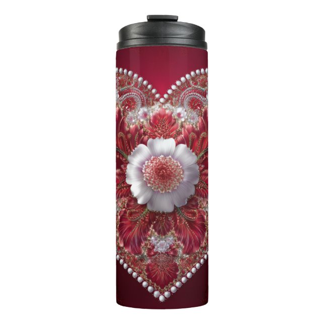 Garrafa Térmica Valentine’s Day Mug | Romantic, Cute &Heartwarming (Frente)