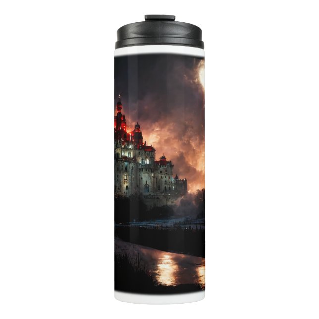 Garrafa Térmica Vampire Castle Thermal Tumbler (Frente)