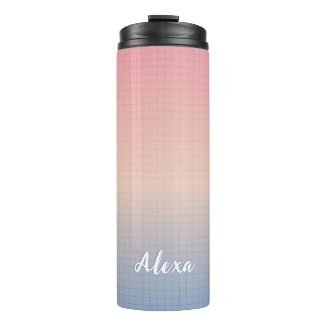 Garrafa Térmica Vaporwave Personalizado (Frente)