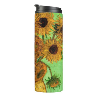 Garrafa Térmica Vaso com Doze Girassóis por Vincent van Gogh