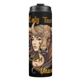 Garrafa Térmica Vaso térmico Lady Tauro – Fuerza zodiacal